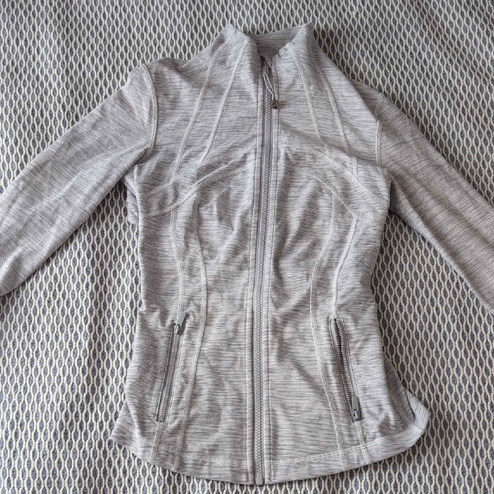 Define Jacket Size 2 Light Gray